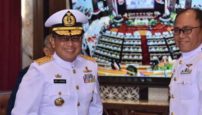 Dirdok Kodiklatal Hadiri Pidato Kenegaraan Presiden Prabowo di DPRD Jatim