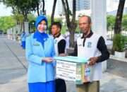 Ketua Gabungan dan Pengurus Jalasenastri Puspenerbal Ziarah dan Tabur Bunga HUT ke-79 Jalasenastri