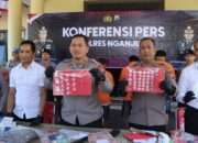 Ungkap Kasus Menonjol, Polres Nganjuk Beri Jaminan Rasa Aman Kepada Warga