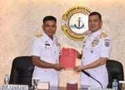 Sambut Tugas Baru, Laksma TNI Alan Dahlan Terima Naskah Memorandum