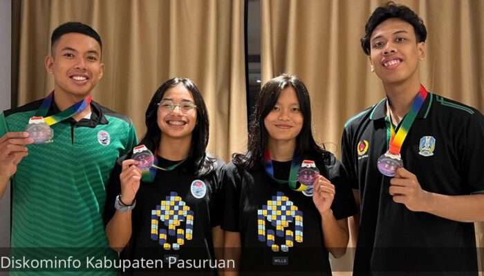 Kabupaten Pasuruan Raih Perak di Kejuaraan Finswimming Asia 2025 China