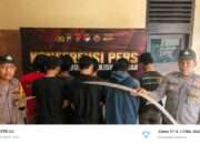 Polres Tanjung Perak Amankan Remaja Kelompok Gangster SSTB dan All Star yang Terlibat Bentrokan di Kalilom Lor Surabaya