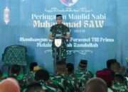 Tingkatkan Iman dan Keteladanan Prajurit, Kodam V/Brawijaya Gelar Peringatan Maulid Nabi Muhammad SAW 1447 H