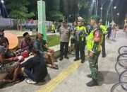 Sinergi TNI-Polri dan Satpol PP, Patroli Bersama Jogo Sidoarjo