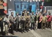 Giat Patroli Gabungan Koramil 0830/09 Gubeng Gandeng Ormas Jogoboyo dan Banser Ciptakan Rasa Aman Bagi Masyarakat