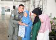Doa Bersama dan Santuni Anak Yatim Warnai Keberangkatan Satgas Demo Udara dan Fly Pass HUT ke-80 TNl