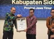 Pemkab Sidoarjo Raih Penghargaan Gadjah Mada Digital Transformation Governance Index Award 2025