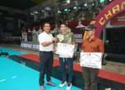 Danrem 084/Bhaskara Jaya Serahkan Piala Pemain Terbaik di Final Bola Voli Piala Panglima TNI 2025