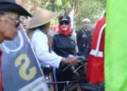 Wakil Bupati Mimik Idayana Tandai Kongres VI Kosti dengan Ngonthel Bareng