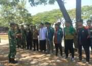 Apel Bersama Koramil Duduksampeyan, GP Ansor, Banser dan IPPNU Wujudkan Sinergitas Kebersamaan