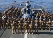 Di Tengah Laut Mediterania, Semangat Patriotisme Satgas MTF TNI Konga XXVIII-P/UNIFIL Peringati HUT ke-80 TNI