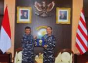 Wujudkan Soliditas, Pangkoarmada II Sambut Kunjungan Danpasmar 2