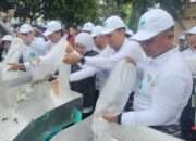 Pangkoarmada II Hadiri Aksi Susur Sungai Brantas dalam Rangka HUT ke-80 Provinsi Jawa Timur dan World Clean Up Day 2025