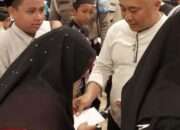 Propam Polresta Sidoarjo Berbagi, Ajak Makan Bergizi