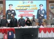 Polresta Sidoarjo Bersama BNN, Gagalkan Penyelundupan 8,2 Kilogram Sabu