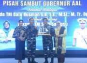 Pangkoarmada II Hadiri Lepas Sambut Gubernur AAL, Laksma TNI Sigit Santoso Resmi Jabat Gubernur AAL
