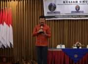 Wakil Rektor II Universitas Hang Tuah Jadi Narasumber Kuliah Umum Karakter di Universitas Dhyana Pura Bali