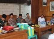 Kapolres Nganjuk, Wujudkan Harkamtibmas dengan Silaturahmi Bersama Kepala Desa se Kec. Lengkong di Desa Ketandan
