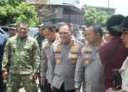 Kapolres Nganjuk Hadiri Panen Raya Bawang Merah Program Ketahanan Pangan di Wilayah Kerja Kodaeral V Surabaya