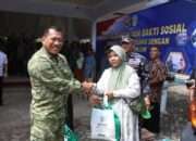 Dankodaeral V Ikuti Panen Ketahanan Pangan TNI AL Tahun 2025 Serentak Secara Vicon