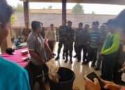 Wujudkan Pertanian Mandiri, Satgas TMMD ke-126 Kodim Sidoarjo Latih Warga Kedondong Buat Pupuk Kompos