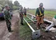 Warga Kedondong Tersenyum, Desa Kini Terang Berkat TMMD Sidoarjo