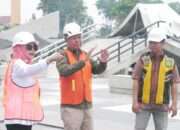 Wabup Sidoarjo Kembali Sidak Progres Pengerjaan Revitalisasi Alun-alun Sidoarjo