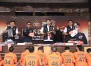 Polres Kediri Kota Ungkap 8 Kasus Selama Operasi Sikat Semeru 2025