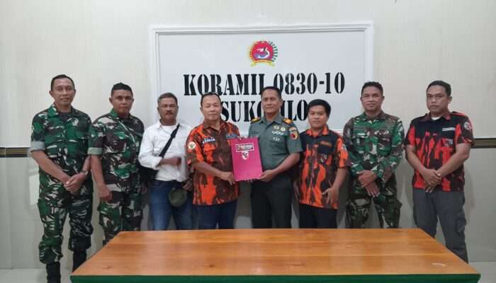 Jalin Sinergitas, Silaturahmi dan Penyerahan SK Pengurus PAC Pemuda Pancasila Mulyorejo ke 3 Pilar Forkopimcam Mulyorejo