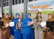 Jaga dan Tingkatkan Imunitas Tubuh, Posyandu Krisna Lanudal Juanda Berikan Pelayanan Kesehatan‎‎