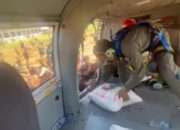 Gerak Cepat, Unsur Helikopter Wing Udara 1 As 565 Mbe Panther Turunkan Bantuan Kemanusiaan di Tapanuli Tengah