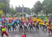 Pagi Ceria Bersama GOW, Gus Qowim Ajak Perempuan Kediri Tetap Bugar