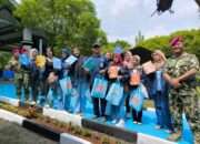 UHT Peduli dan Beraksi: Mahasiswa Turut Sukseskan Bakti Sosial HUT ke-80 Korps Marinir