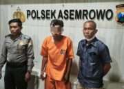 Polsek Asemrowo Amankan Residivis Pencuri Kompor di Greges Jaya