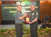 Pangdam V/Brawijaya dan Danpussenarhanud Bahas Penguatan Pertahanan Udara Terintegrasi