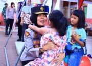 Tim Trauma Healing Ops Aman Nusa II Tinjau Posko Pengungsian di Kota Padang