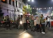 Jelang Nataru, Polres Pelabuhan Tanjung Perak Gelar Patroli Skala Besar Gabungan TNI – Polri