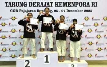 Atlet Kodrat Sidoarjo Harumkan Kabupaten Sidoarjo pada Kejurnas Pelajar Tarung Derajat Kemenpora RI 2025