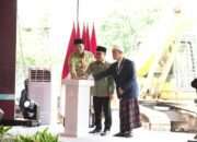 Bupati Subandi Dampingi Menko PM Muhaimin Iskandar Resmikan Groundbreaking Pembangunan Ulang Ponpes Al Khoziny
