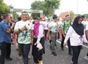 Danrem 084/Bhaskara Jaya Ikuti Brawijaya Run 2025 Dalan Rangka HUT Ke-77 Kodam V/Brawijaya