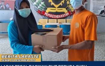 Lapas Tegal Bagikan PMT Berupa Susu Kambing untuk Warga Binaan TBC