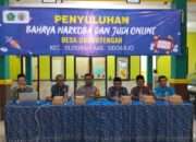 Polsek Buduran Gelar Penyuluhan Bahaya Narkoba dan Judi Online di Desa Dukuh Tengah