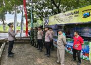 Sinergi Pengamanan di Pesisir Utara: Pos Pam NATARU Lon Malang Hadirkan Rasa Aman bagi Wisatawan