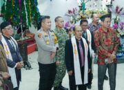 Polres Jombang Pastikan Perayaan Natal 2025 Aman, Kapolres Kunjungi Gereja dan Pos Pengamanan