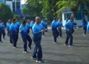 Universitas Hang Tuah Gelar Senam Bersama dan Rayakan Ulang Tahun Dosen-Karyawan