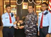 Dankodaeral V Menerima Audiensi Siswa SMA Taruna Malang