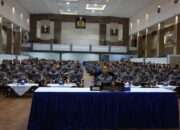 Perkuat Soliditas dan Kesiapan Tempur, Perwira Koarmada II Ikuti Pengarahan Pangkoarmada RI