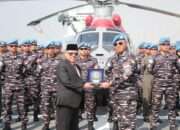 Tiba Di Jeddah, Dubes RI LBBP Arab Saudi Sambut Kedatangan KRI Sultan Iskandar Muda-367 Bersama Satgas MTF TNI Konga XXVIII-P/UNIFIL