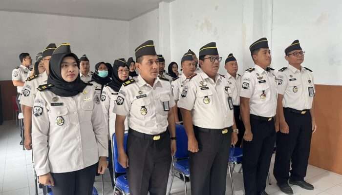 Lapas Tegal Ikuti Apel Bersama Kemenko Hukum, HAM, Imipas Secara Virtual