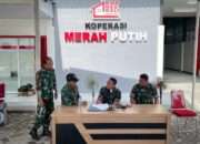 Dandim Gresik Ikuti Vicon Evaluasi Percepatan Pembangunan Koperasi Merah Putih